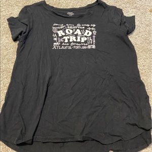 Brand: old navy, Size: L, Color: black with white lettering